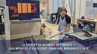 Le secteur du bâtiment se féminise ! l'exemple de Lola 