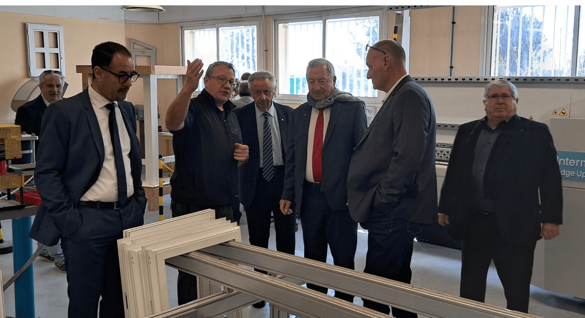 Visite de l'Amiral COLDEFY président de la Société des Membres de la Légion d'Honneur (SMLH)